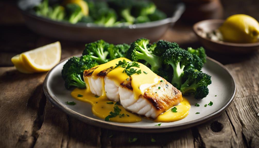 baked cod with broccoli