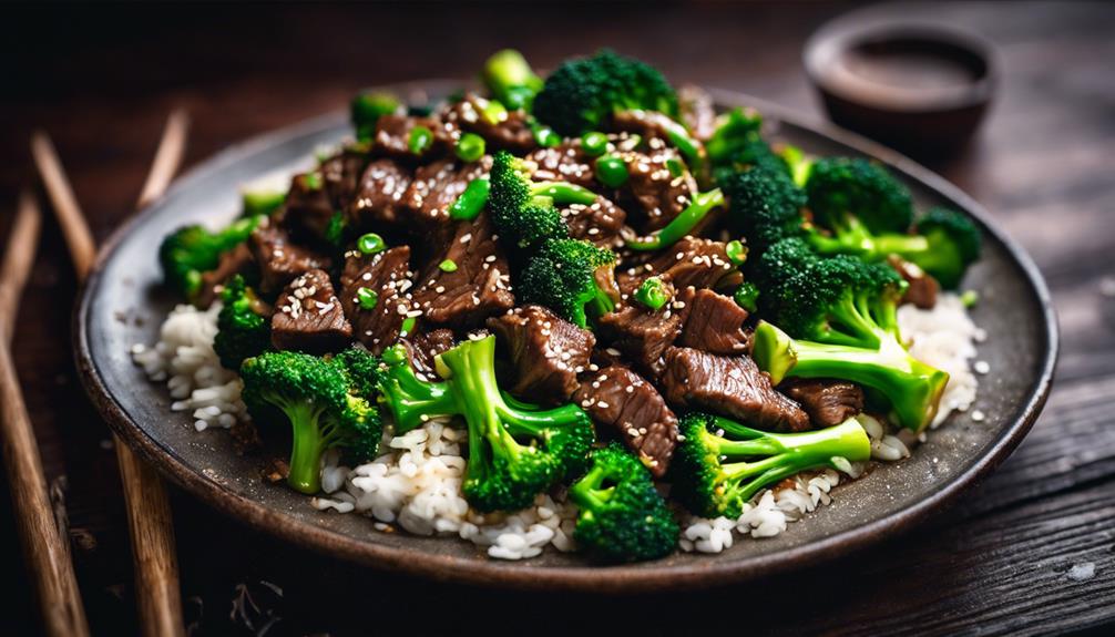 beef and broccoli stir fry