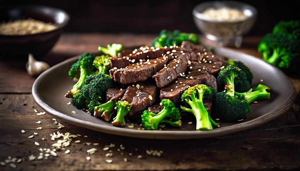 beef broccoli keto stir fry