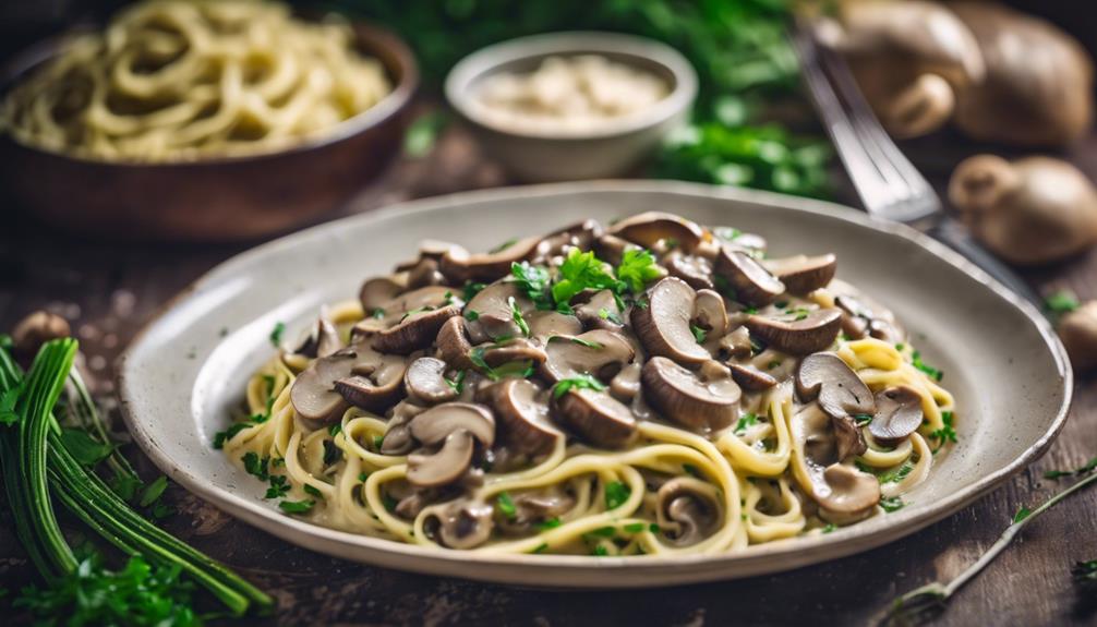 beef stroganoff cream sauce