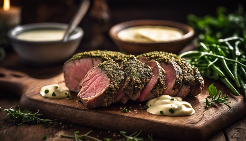 beef tenderloin herb crust