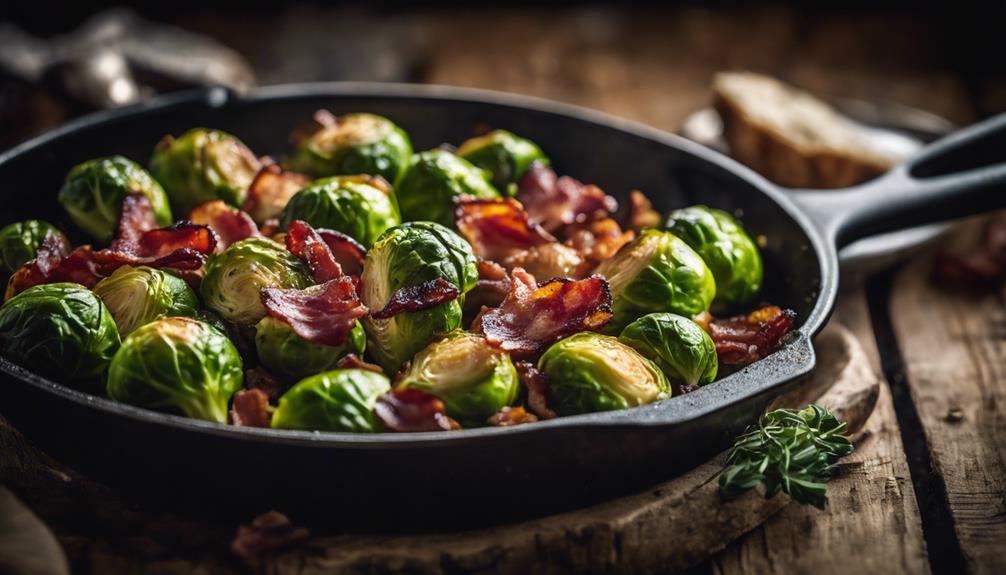 broccoli and bacon dish