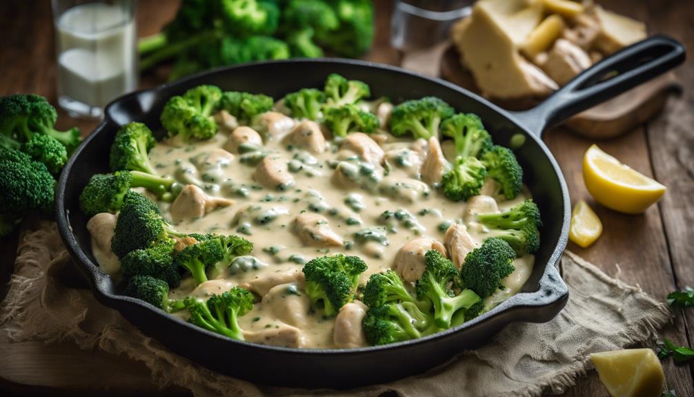 chicken broccoli alfredo recipe