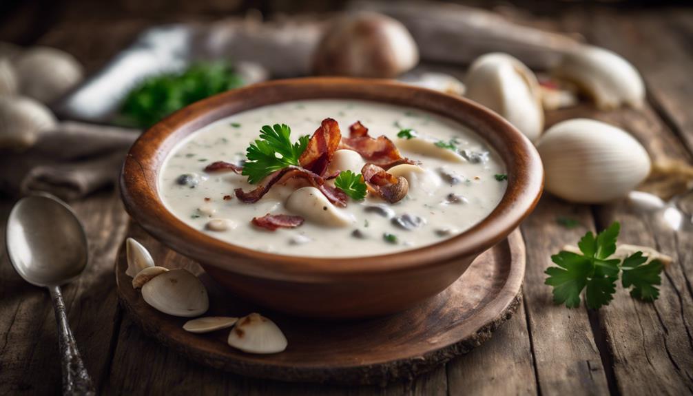 clam cream coconut sauce