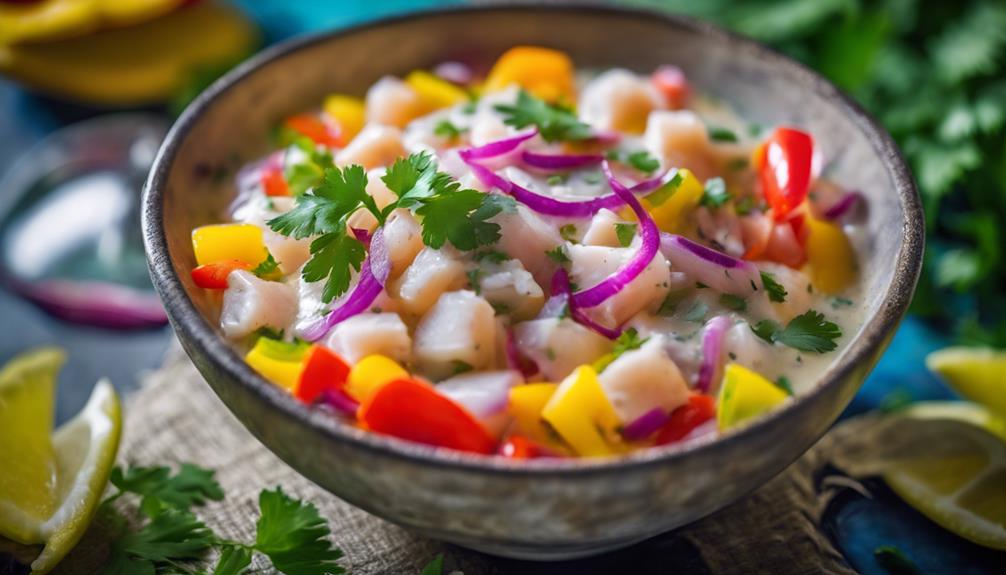 coconut milk fish ceviche