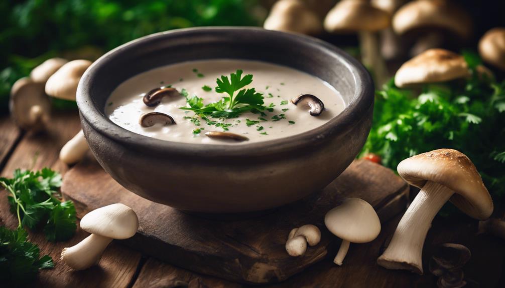 creamy mushroom soup recipe