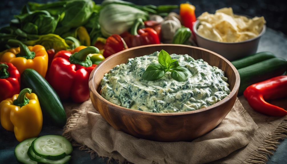 creamy spinach artichoke sauce