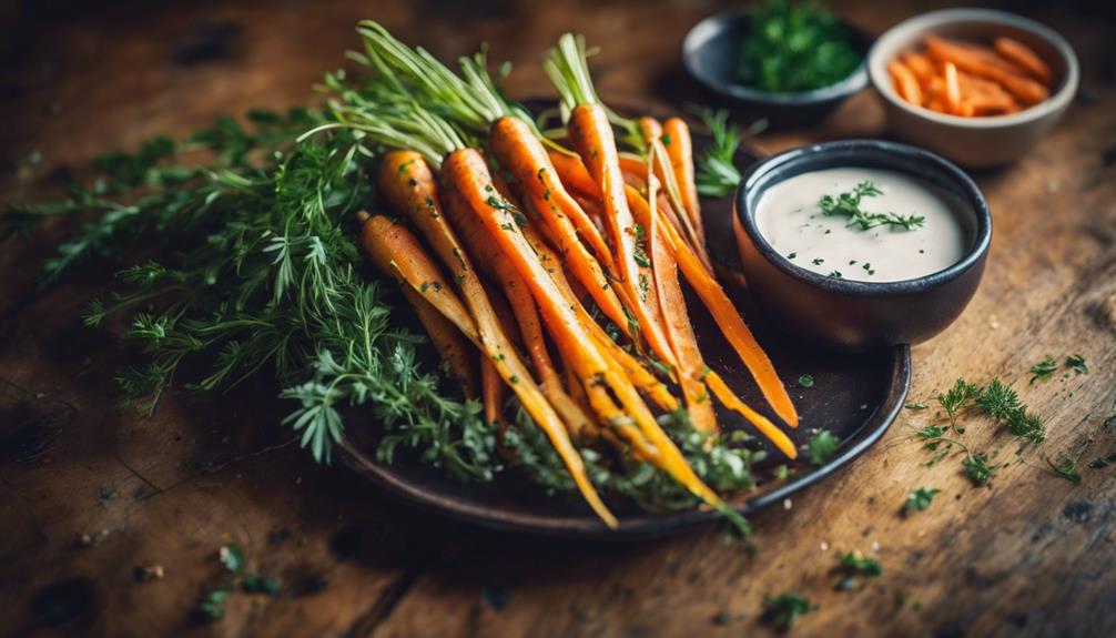 crispy carrot keto fries