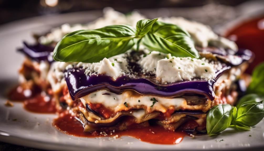 eggplant lasagna with ricotta