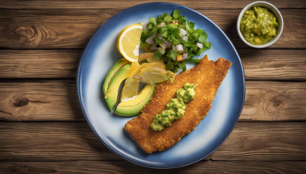 filetes empanizados con chicharrones