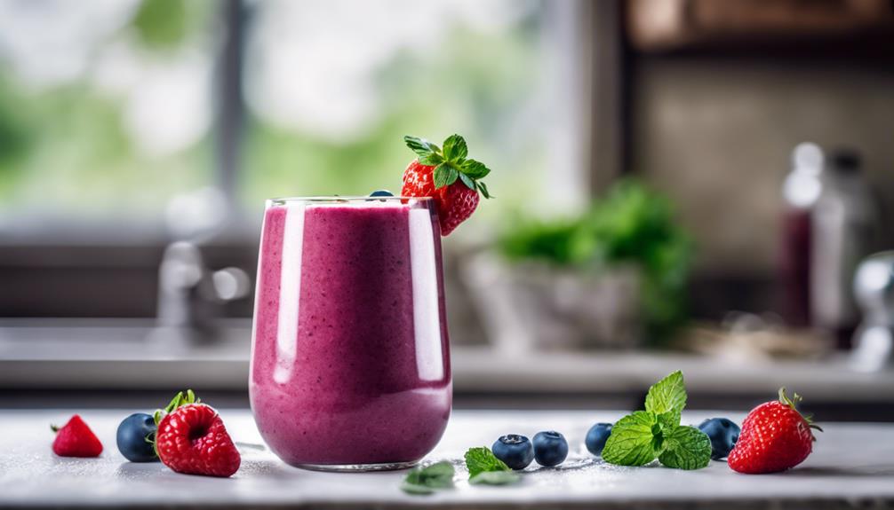 fruit keto smoothie recipe