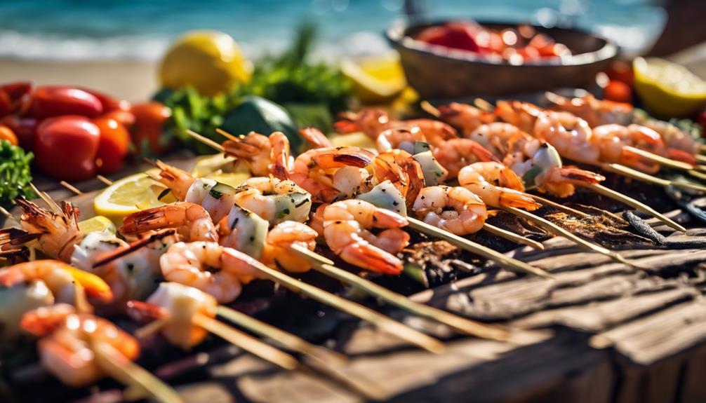 grilled shrimp skewers recipe