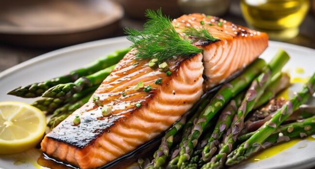 keto salmon asparagus recipes