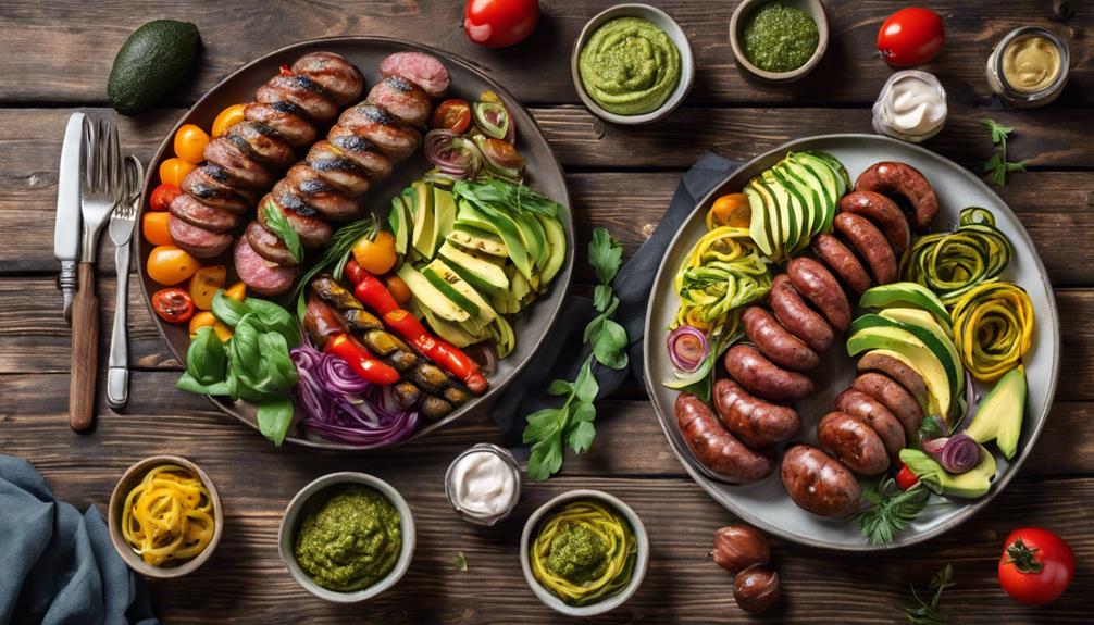 keto sausage meal ideas