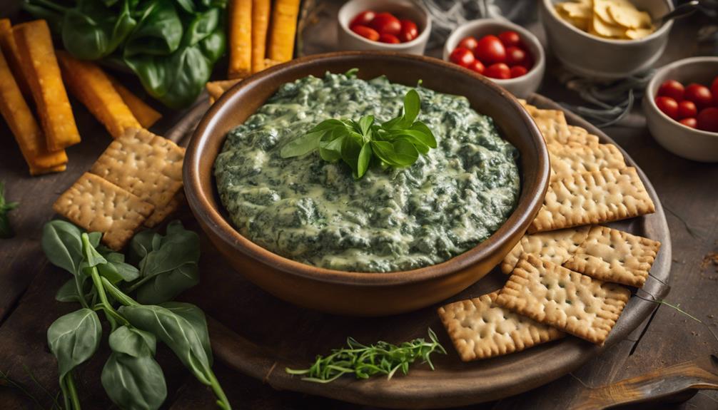 keto spinach cheese sauce