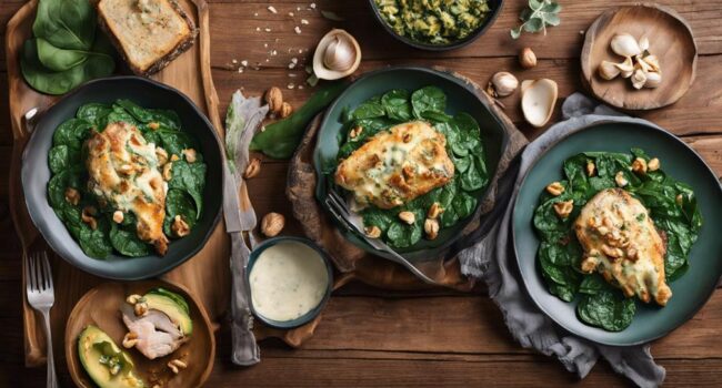 keto spinach recipe ideas