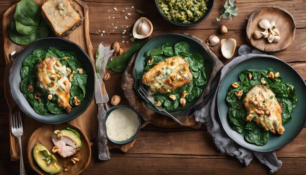 keto spinach recipe ideas