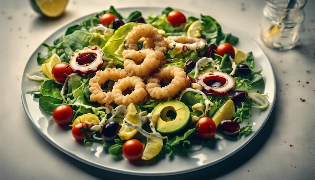 keto squid salad recipe