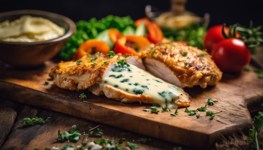 keto stuffed chicken breast