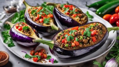 keto stuffed eggplant recipes