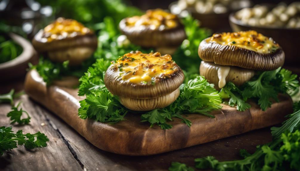 keto stuffed mushroom recipe