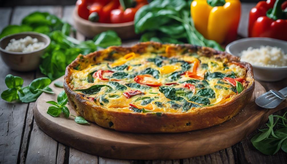 keto veggie frittata recipe