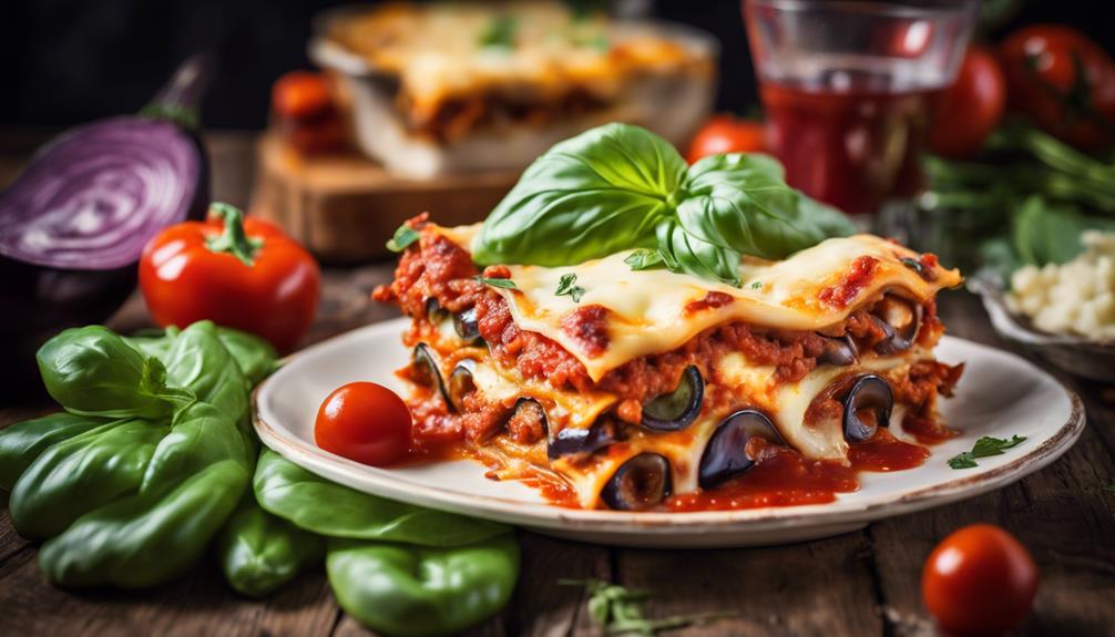 low carb eggplant lasagna recipe