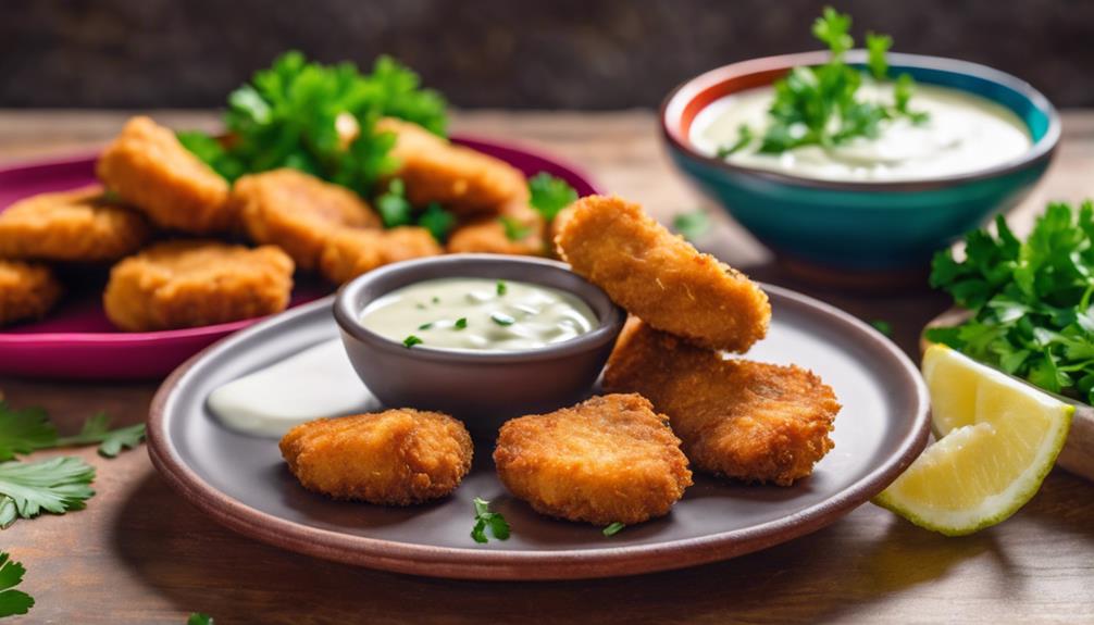 nuggets de pollo keto