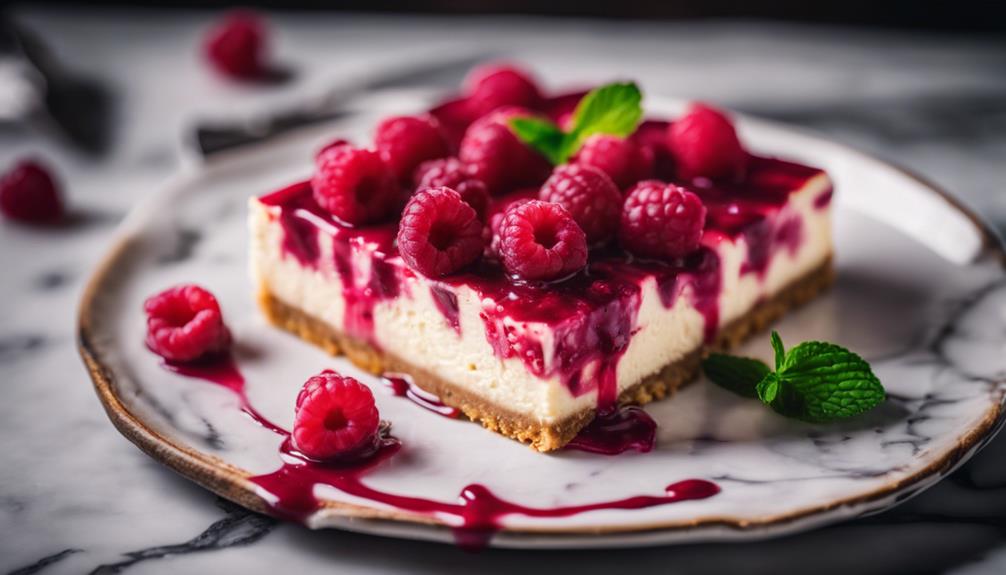 raspberry cheesecake bars recipe