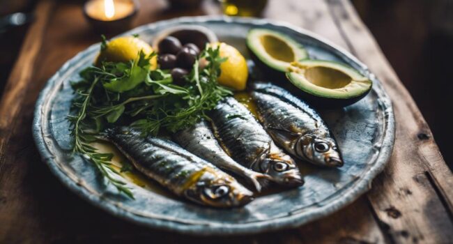 recetas keto con sardinas