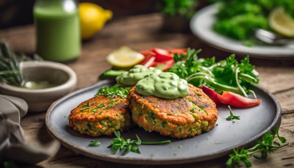 salmon keto avocado tarts