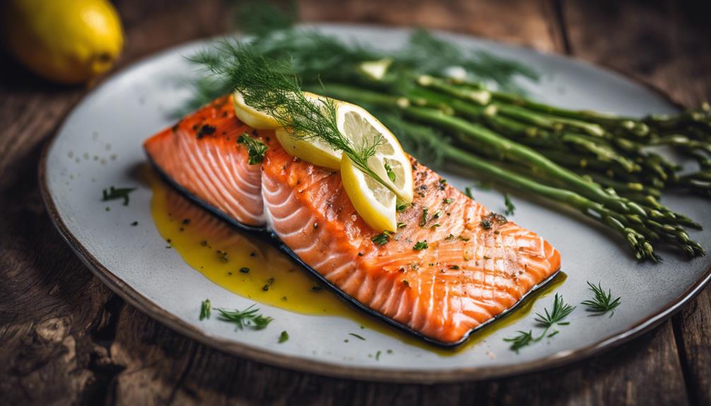 salmon with fennel crust