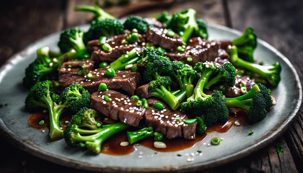 spicy beef broccoli stir fry