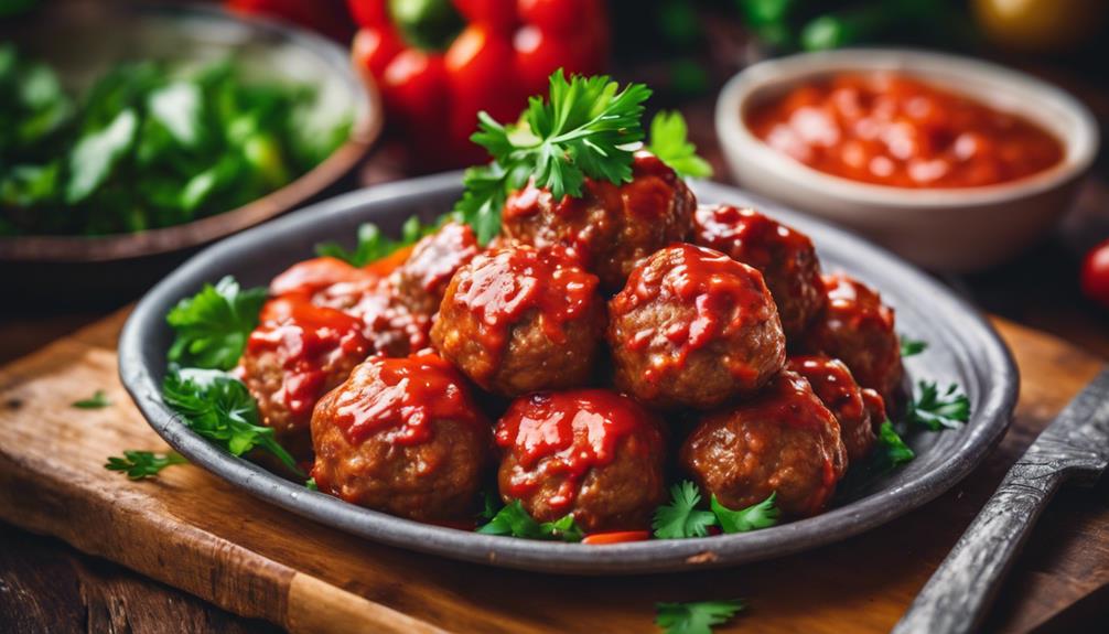 spicy turkey meatballs recipe