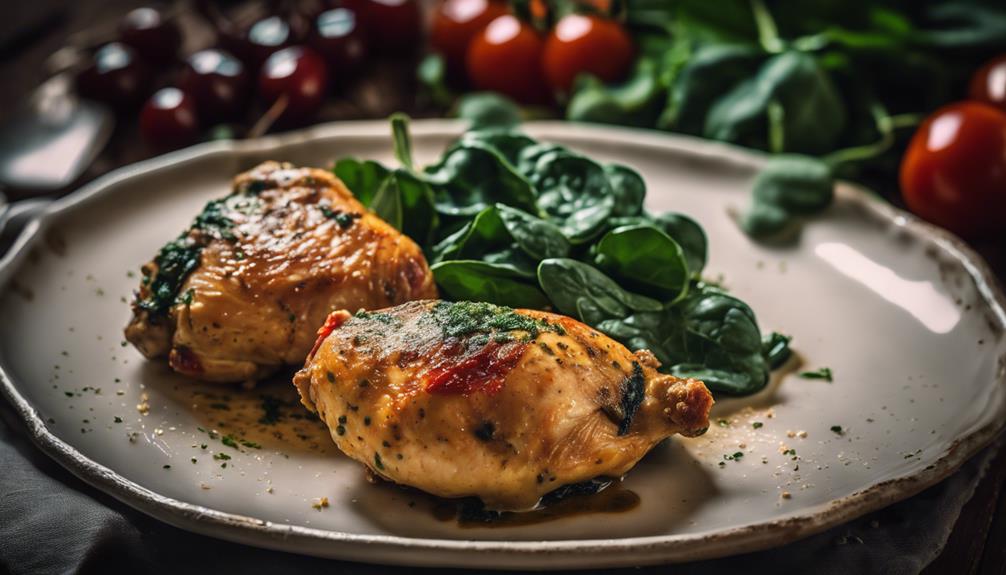 stuffed chicken thigh recipe