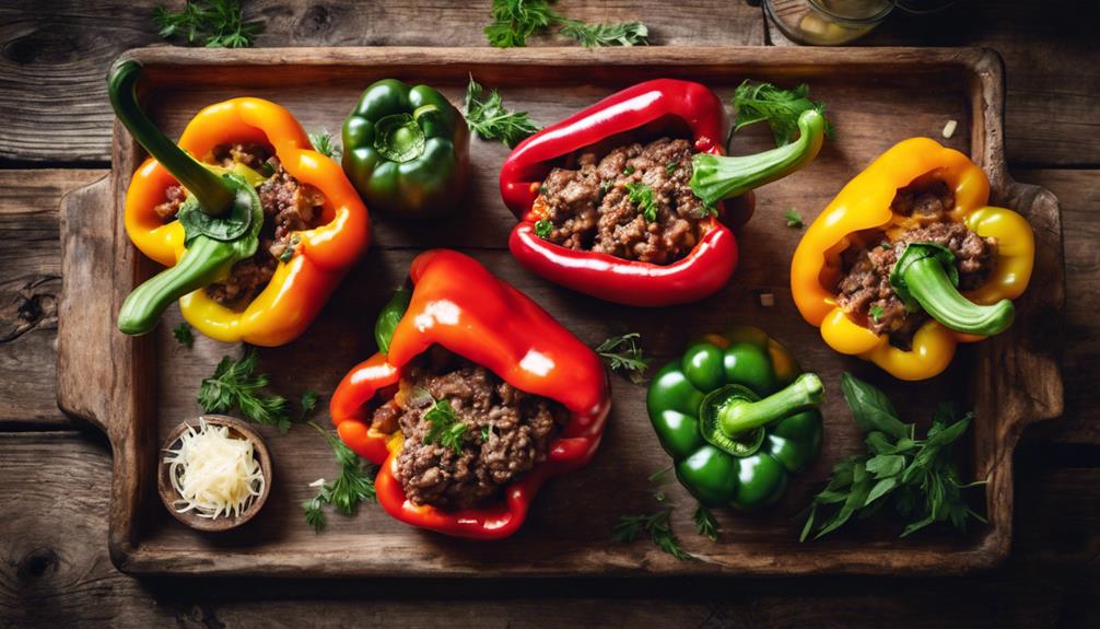 stuffed peppers with meat