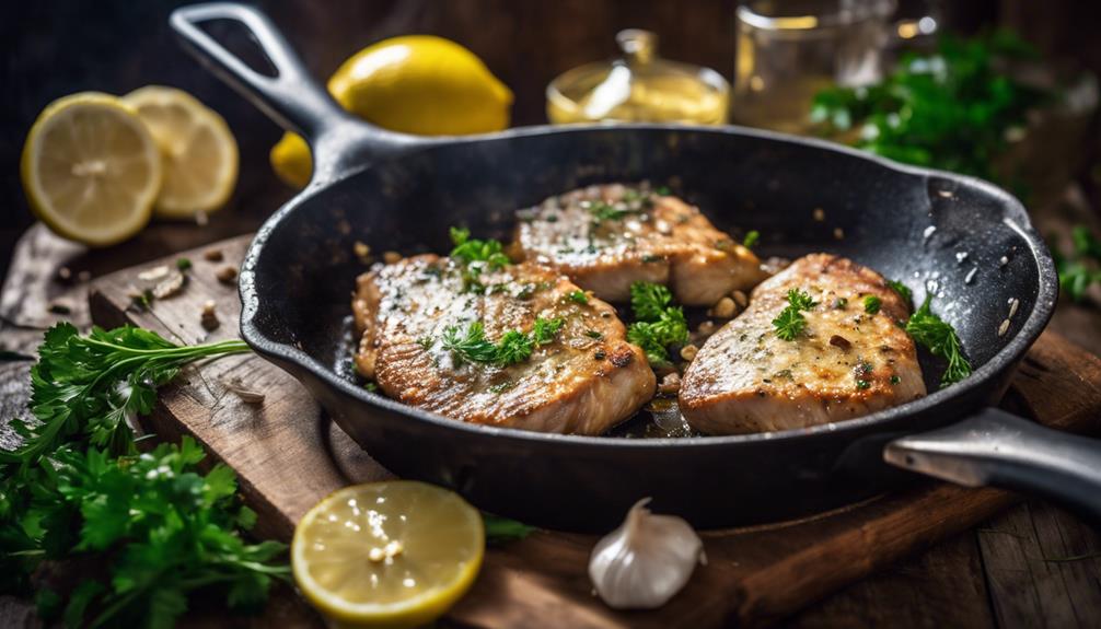 turkey fillets with garlic