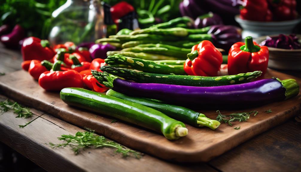 verduras frescas y saludables